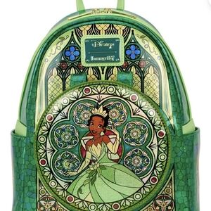 Loungefly Disney Princess Tiana Green Backpack